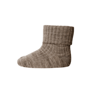 Uld Ankelstrømpe Rib - 489 - 17/18