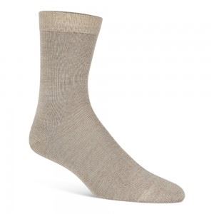 Uld strømper, beige (35-38) - velegnet til membran-støvler
