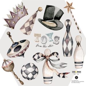 Wallsticker - Lille magi sæt