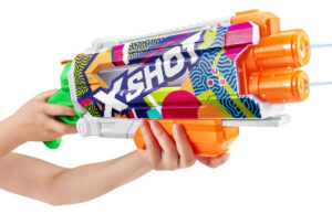 X-Shot Skins Fast-Fill Pump Action Vandpistol - 5+år, 9m - 800ml