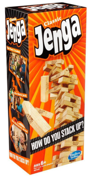 Hasbro Jenga Træspil - Alder 6+år