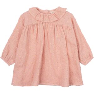 Kjole LS Woven Print - FLOWER AOP - 110