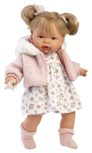 Llorens Joelle Dukke med Sut - 38cm