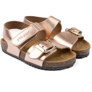 Velcro Sandal - METAL ROSE - 26