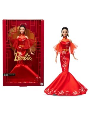 Barbie Signature Lunar New Year Doll With Qipao Dress & Golden Accessories