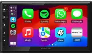 Kenwood DMX5023DABS Digital Media Modtager - 6.8" Touchscreen, DAB, Bluetooth (Apple CarPlay & Android Auto)