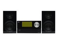 LG CM2460DAB DAB radio Cd / MP3-afspiller Digital afspiller Radio Bluetooth-audiomodtager 100Watt