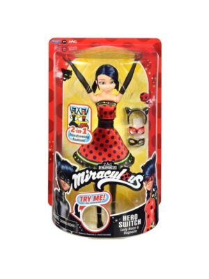 Miraculous Fashion Hero Switch Dukke 26 cm