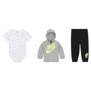 Nike Just Do It-buksesæt i 3 dele til babyer - sort