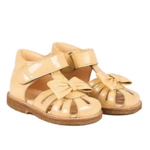 Begynder sandal med sløjfe og velcro lukning - 2706 - 25