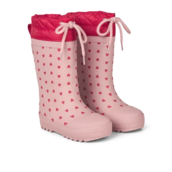 Thermogummistøvle - ROSE HEART - 25