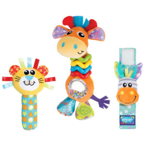 PlayGro Rangle gavesæt med giraf - Babylegetøj - Legekammeraten.dk