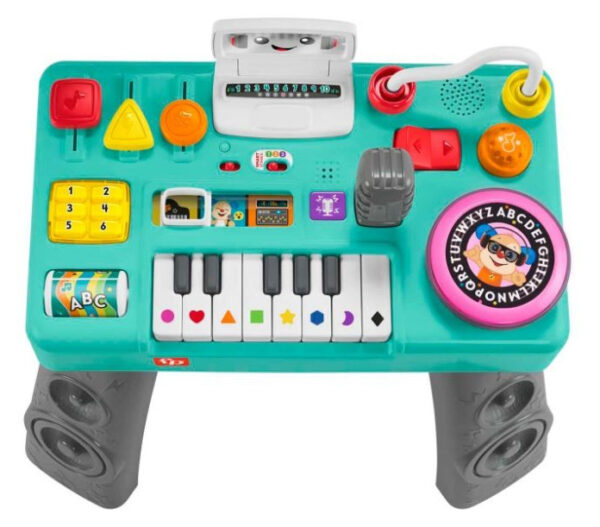 Fisher-Price Lær & Leg Interaktivt DJ Bord til Børn - 6+måneder
