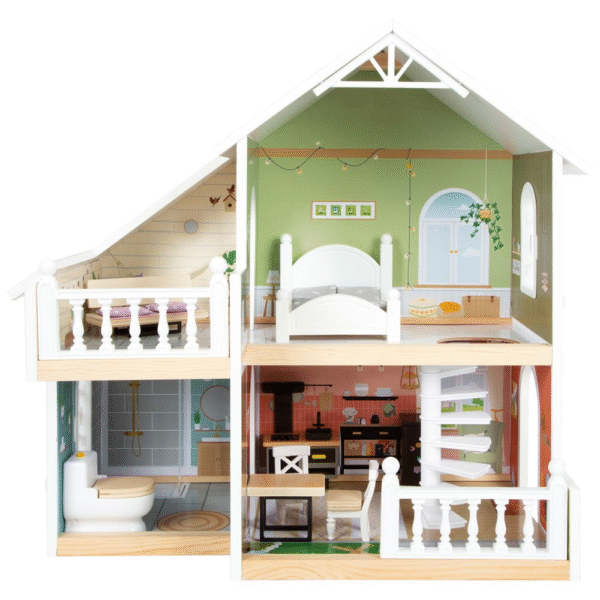 Dukkehus byvilla small foot dukkehus 12277