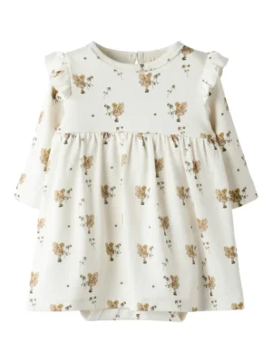 Layo Langærmet Bodykjole - COCONUT MI - 68