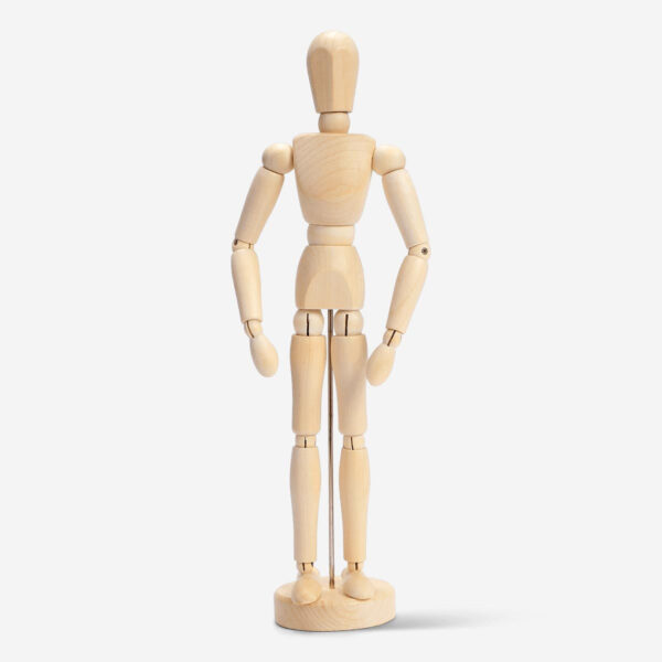Mannequinmodel i træ - 32 cm
