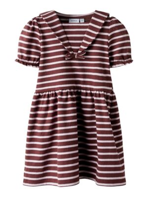 Name It Kattie SS Dress - Bleached Mauve Andorra - 92 cm