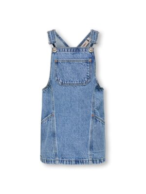 Only Mini Cille Short Spencer Dress - Medium Blue Denim - 92 cm
