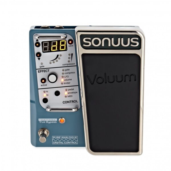 Sonuus Voluum Analog volume FX Pedal for Guitar and Bass