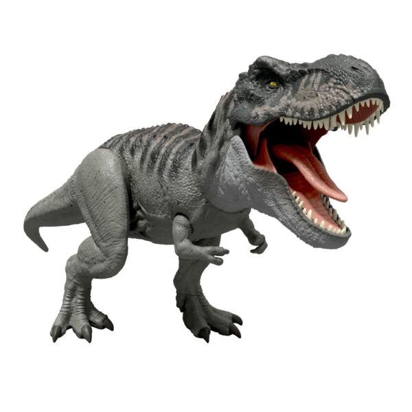 Dinosaur figur - Mattel, grå plastik