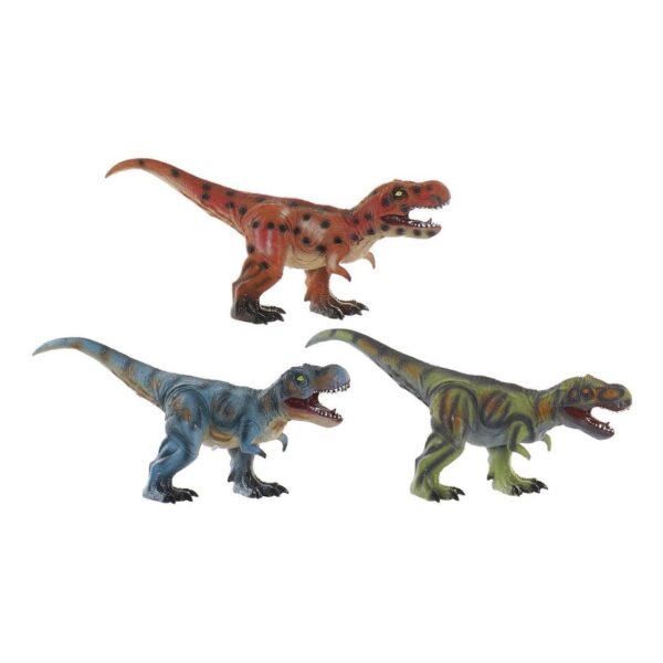 Dinosaurfigurer - 3 stk., blød PVC, 60 × 17 × 28 cm
